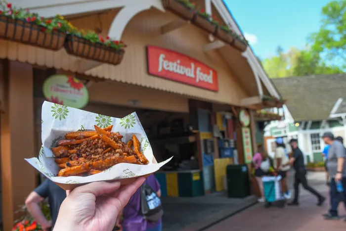 A delicious food from a Dollywood stand